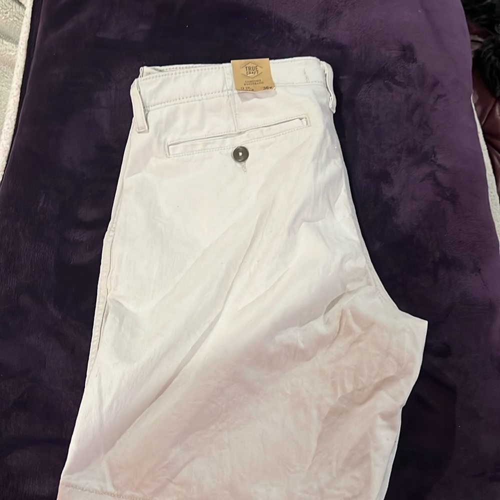 True Craft 36W 9in inseam comfort Waistband khaki shorts 🩳 brand new with tags